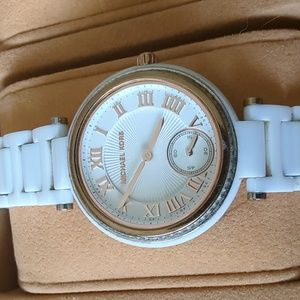 Michael Kors White Watch